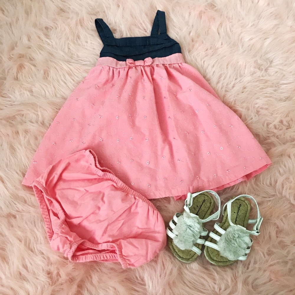 Coral Dress Set
